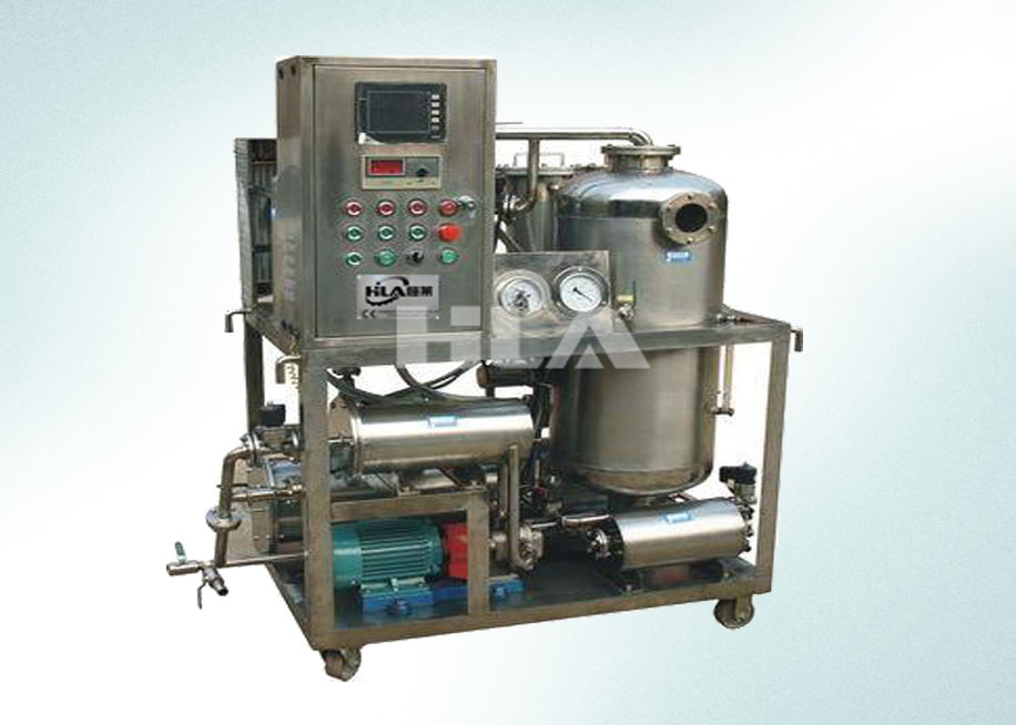 China Phosphate Ester Fluids Vacuum Oil Purifier / Stainless Steel Oil Purification Machine on sale