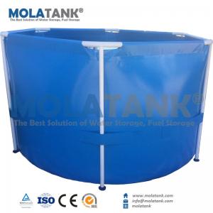 China Molatank Flexible Ecnomic PVC 500L-40,000L Aquarium Fish Tank For Sale on sale