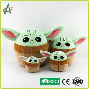 Best 10 13 20 26cm Height PP Cotton Stuffing Yoda Plush Toy For Kids wholesale