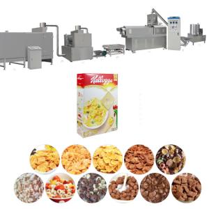China 130kw Extruded Corn Puff Making Machine 100kg/H Electric Heating on sale
