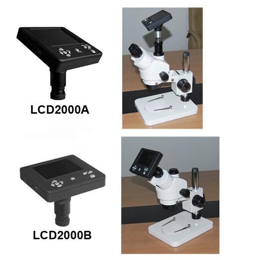Cheap LCD2000 LCD screen usb digital microscope camera electronic eyepiece for sale