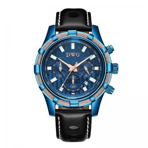 China SEIKO Quartz Chronograph Watches Waterproof Sports Wrist Watch For Men on sale