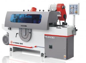 High Precision Multiple Rip Saw Machine 320mm Working Width 100mm Thick Wood