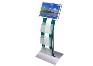 China Open Source Digital Signage with Brochure Holder , Indoor Plug & Play LCD Advertising Screens Display on sale