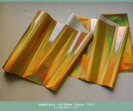 China Gold Foiling Holographic Hot Stamping Foil Greeting Card Printing on sale
