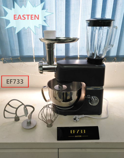 China Multi-function Stand Mixer EF733 Manufactured by Easten/ Home Stand Mixing Blender/ Pizza Dough Mixer on sale