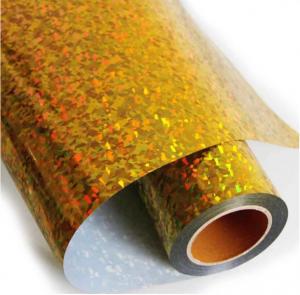 China Hologram Laser Lamination Plastic Gift Wrapping Paper , Film Wrapping Paper on sale