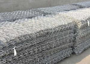 Best Galvanized 80mmx100mm Gabion Wire Mesh Stone Retaining Wall Cages wholesale