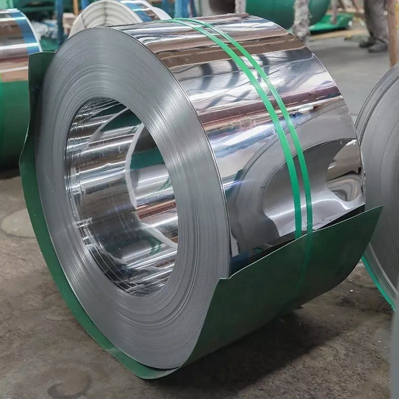 ASTM 201 430 Stainless Steel Coil Roll Cold Rolled 0.7mm Thick For Constructions