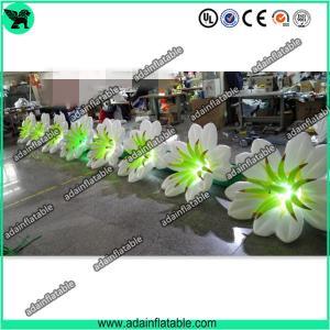 Best 10m Inflatable Flower Chain With LED Light wholesale