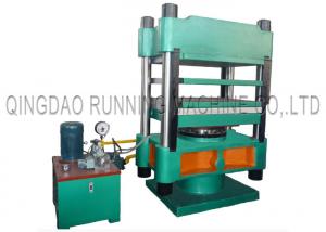 China Column Type 100T Rubber Vulcanizing Press Machine 2 Layers Manual Control Rubber Vulcanizer on sale