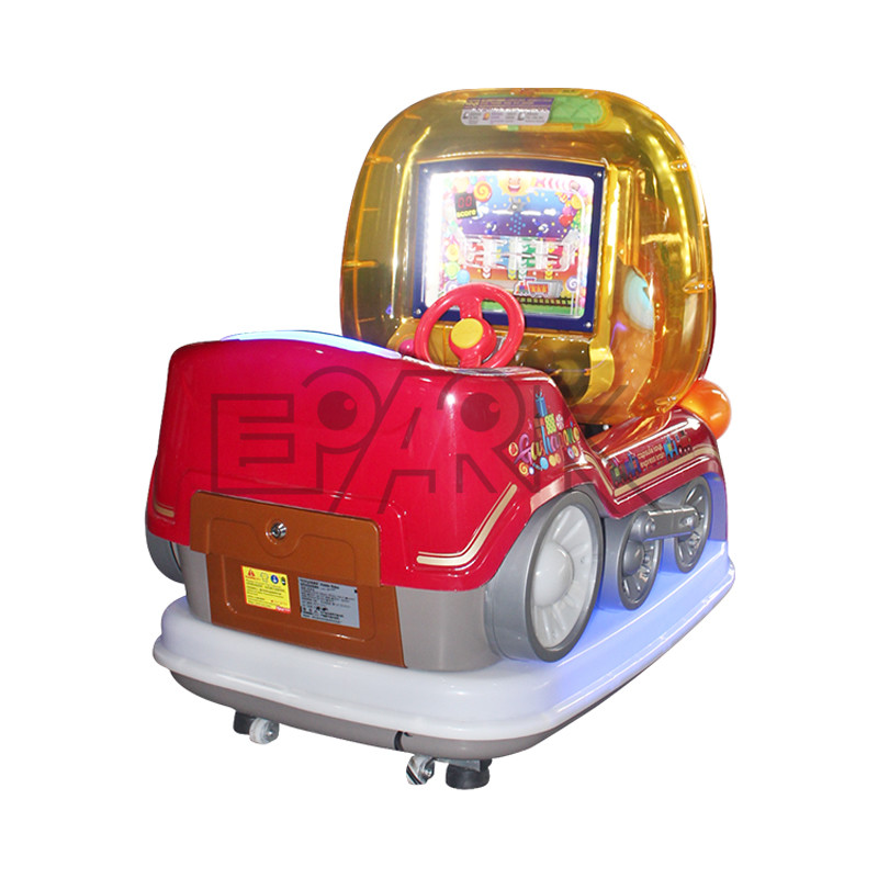 China Kids Baby Face Arcade Game Machines With Colorful LED Lights on sale