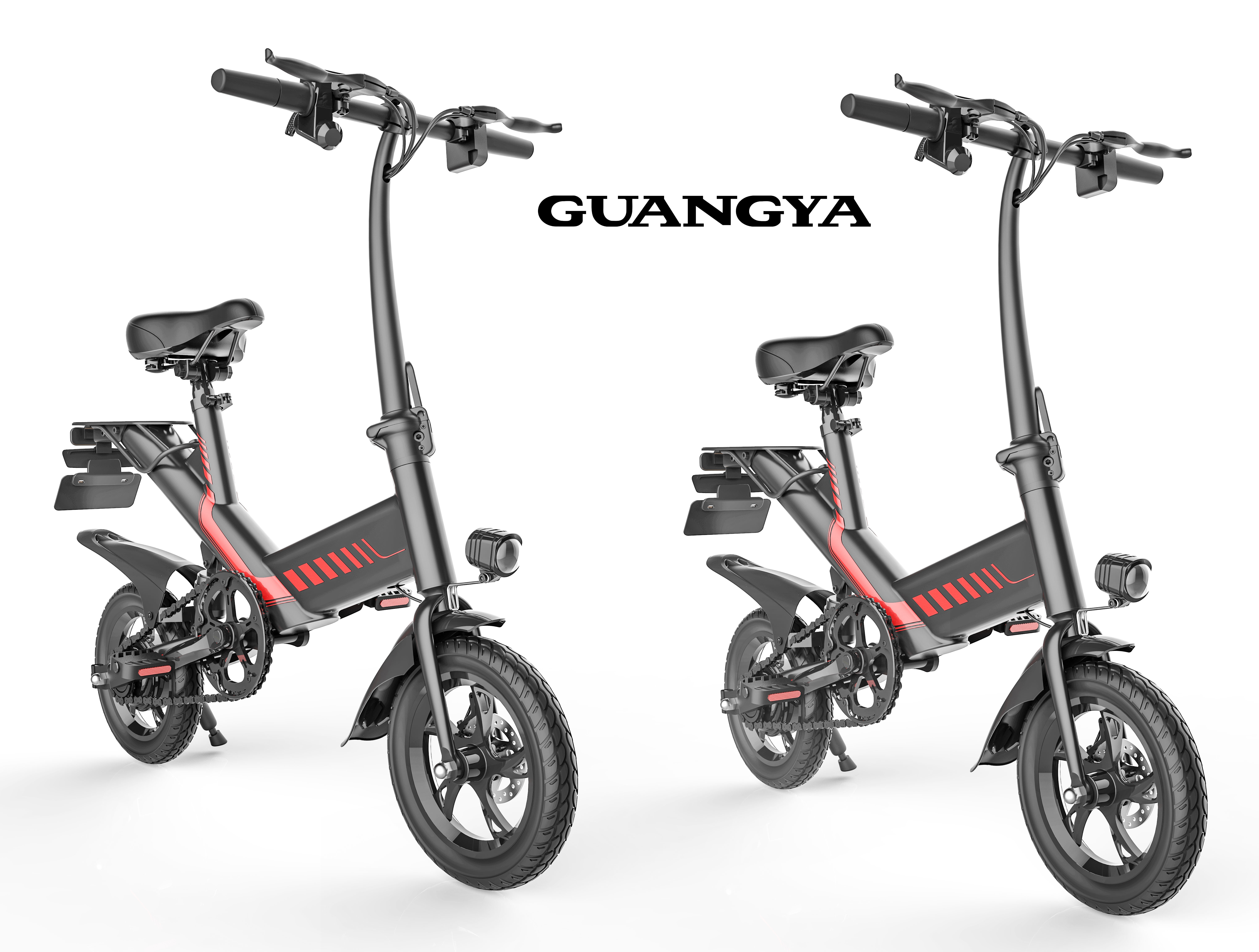 Best Digital Odometer Foldable Electric Bicycle Max Speed 25KM/H 12 Inch Pneumatic Tire wholesale
