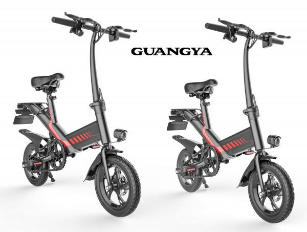 Cheap Digital Odometer Foldable Electric Bicycle Max Speed 25KM/H 12 Inch Pneumatic Tire for sale