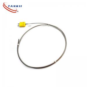 China Tankii Mineral Insulated / PFA Insulated Thermocouple Wire Type K With Connector For High Temperature on sale