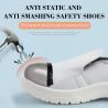 Buy cheap Dustproof Waterproof Steel Toe Cap ESD Shoes Anti Static For Cleanroom Work from wholesalers