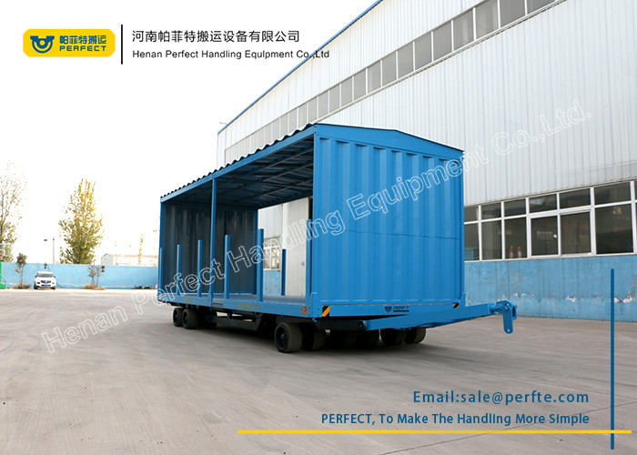 China Heavy Industry Transporter Flexible Solid Covered Car Trailer 25T on sale
