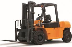 7 Ton Diesel Forklift Truck Large Loading Capacity Small Turning Radius CE Certificated