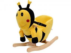 China Kids Plush Rocking Horse-Style Bumble Bee Theme Chair on sale