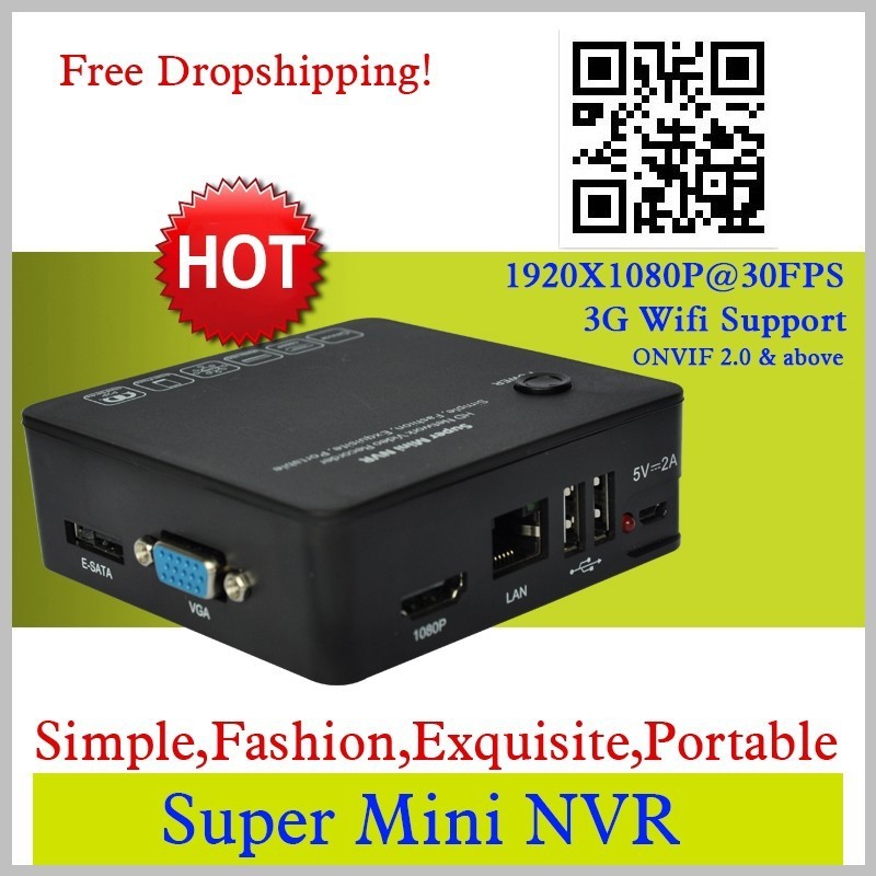 China SUPER MINI NVR Network Digital Video Recorder with ONVIF2.0 & above IP Camera Compatible on sale
