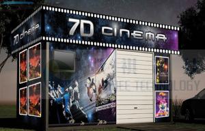 China Mobile Design 7D Cinema System Removable Cabin High Definition on sale