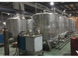 Best 3000L 20T/H Pump CIP Washing System SUS316 For Milk Processing Line wholesale
