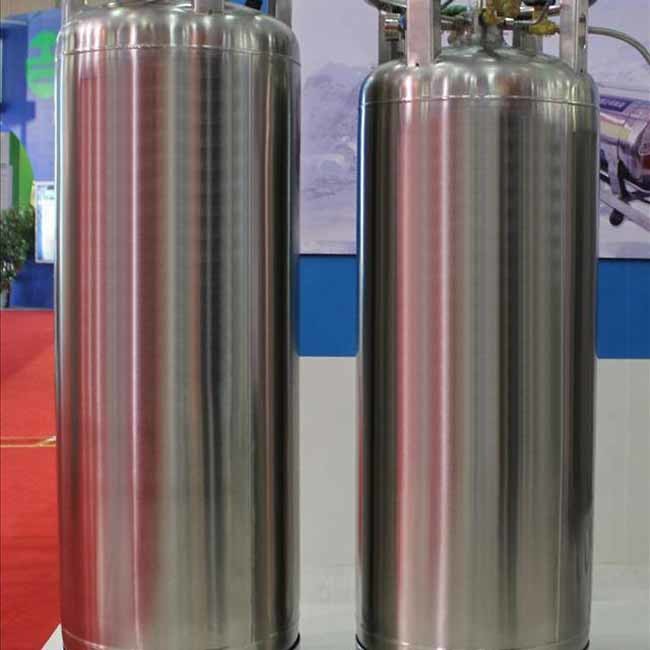 Cheap Cryogenic Liquid Nitrogen Tank Pressure Vacuum Insulated for sale