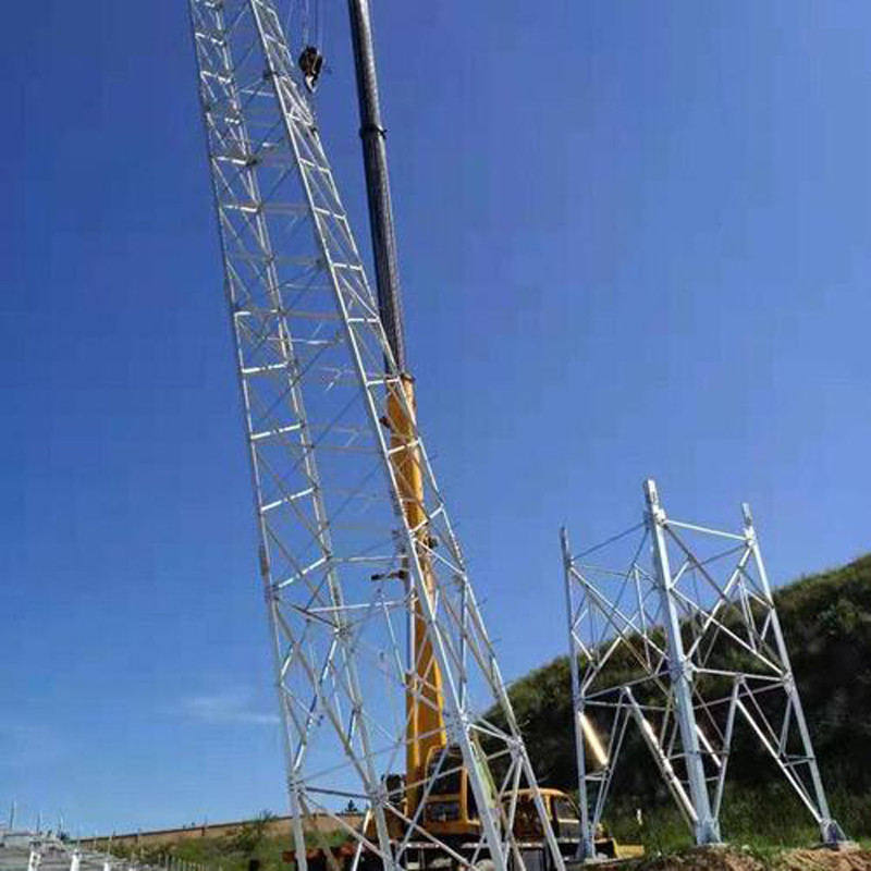 Best Telecommunication Free Standing Lattice Tower Steel 21m Self Support wholesale