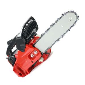 China 700W 2 Stroke Gas Powered Chain Saw 25cc For Trees Firewood Cutting on sale