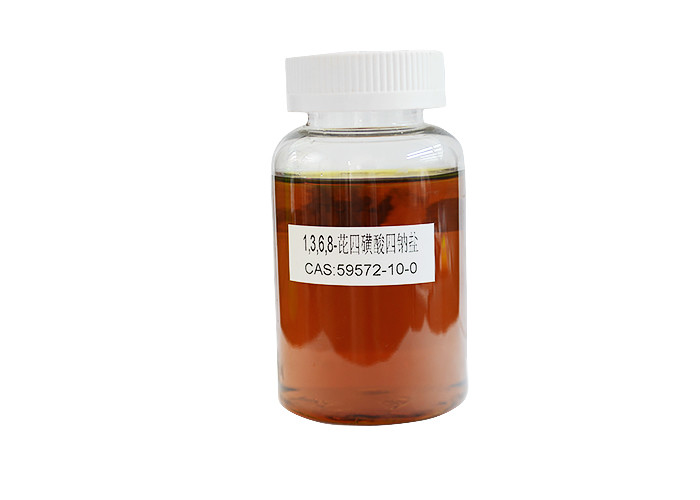 China Brown Water Treatment Agent 1 3 6 8 Pyrenetetrasulfonic Acid Tetrasodium Salt on sale