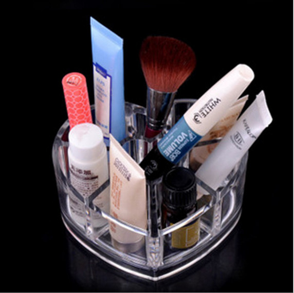 China Small Size Clear Acrylic Makeup Organizer Container Store For Bathroom on sale