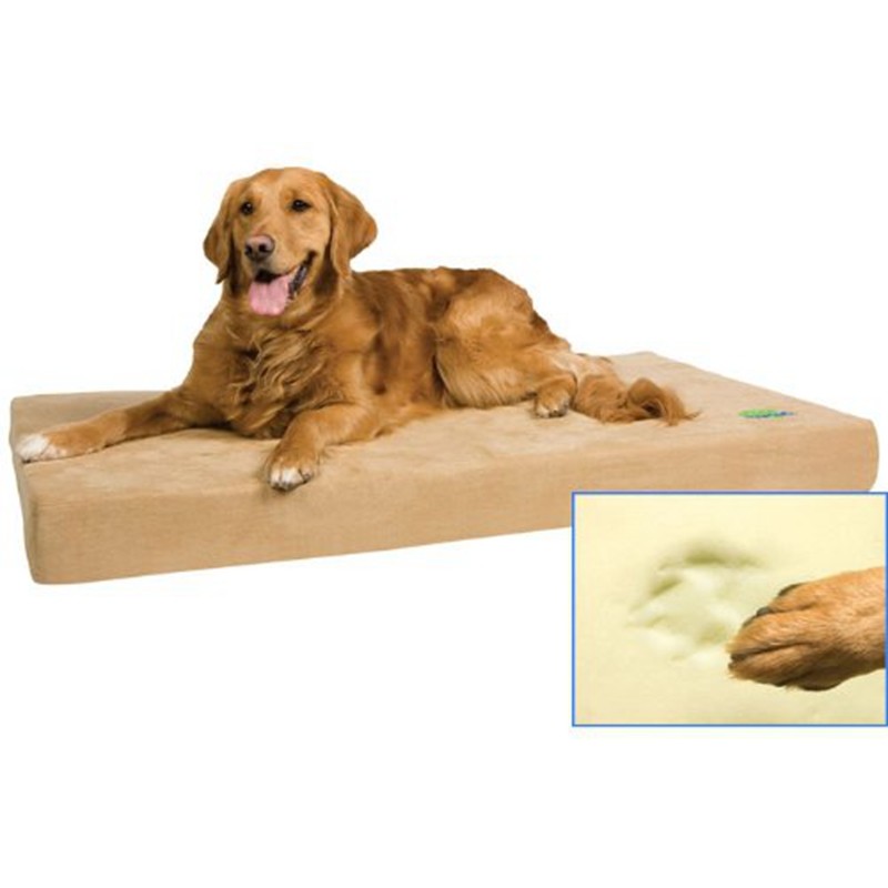 China Small Animals Luxury Dog Bed Cushion With Paws Print Removable Cover on sale