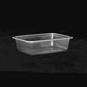 China 140 X 90 X 35MM Disposable Rectangular Trays PP Frozen Food Packaging Trays on sale