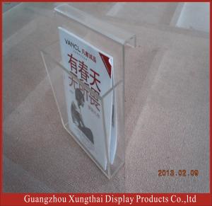 China Wall Mounted Acrylic Brochure Holder on sale