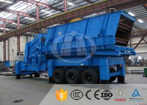 China Chemical Industry Mobile Quarry Plant Electric Motor Mobile Stone Crusher Machine on sale