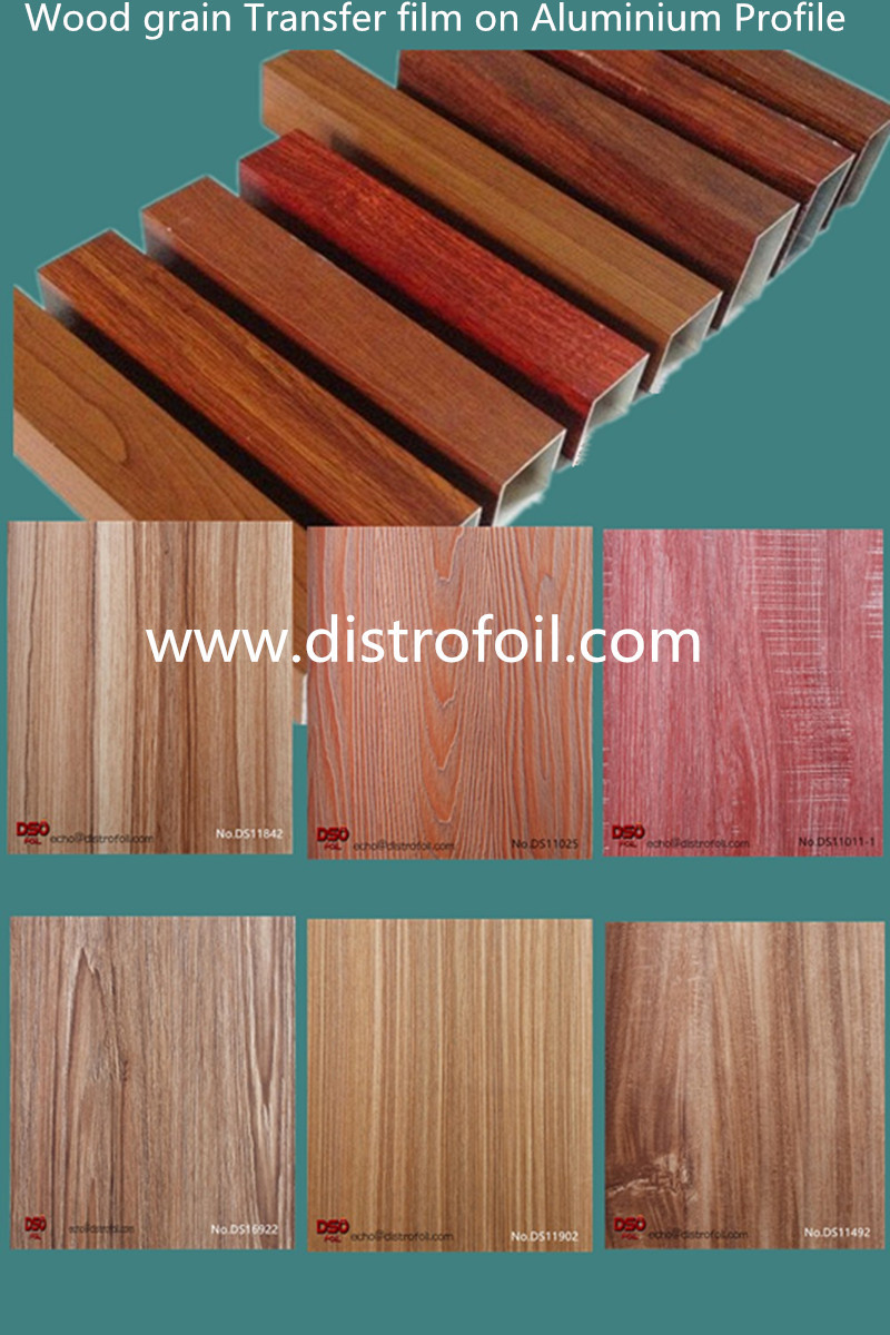 Cheap How to get Wood grain effect on aluminum for sale