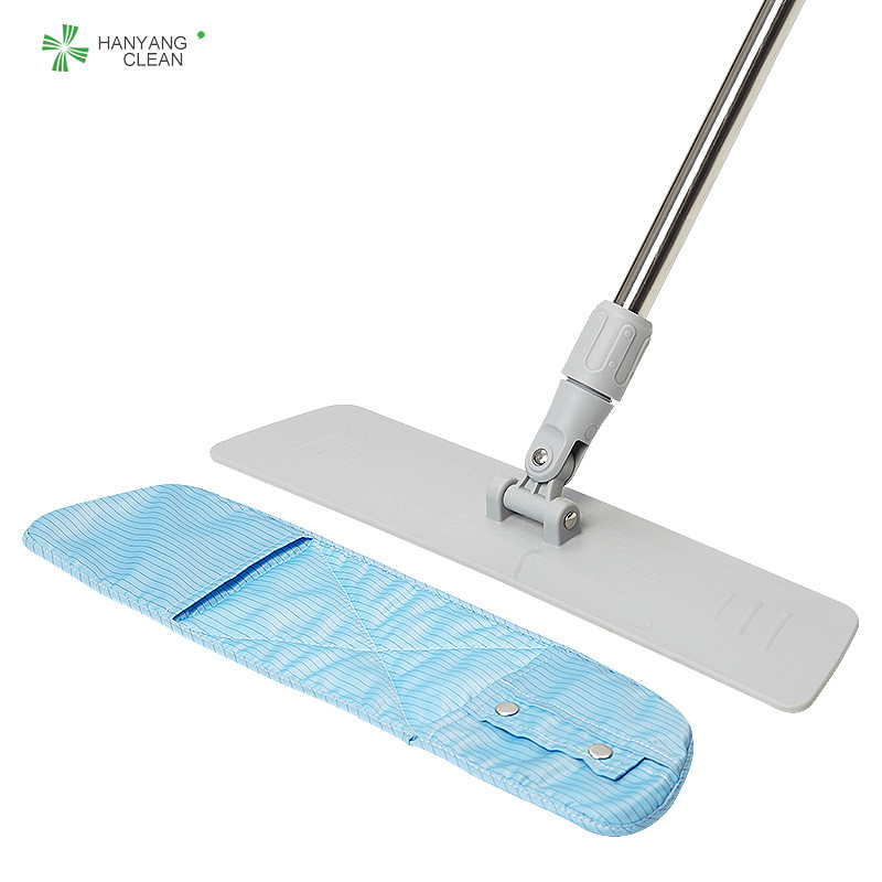 Best New arrived Stainless steel mop with ESD mop cloth can be autoclavable for high level cleanroom wholesale
