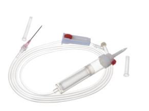 China Disposable Blood Transfusion Set With Hypodemic Needle Luer Lock Connector on sale