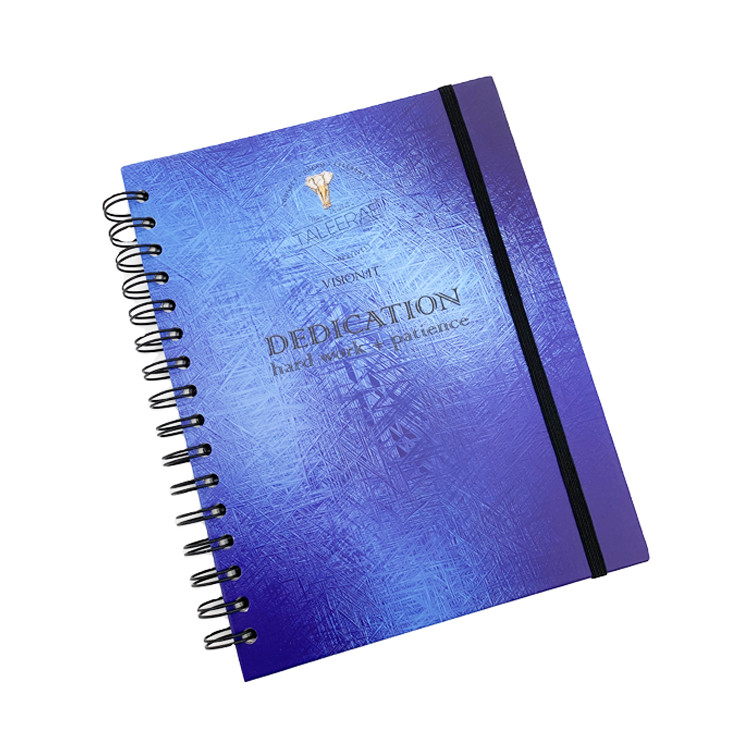 Custom Monthly Planner Spiral Notebook Printing 8.5 Inch X 11 Inch