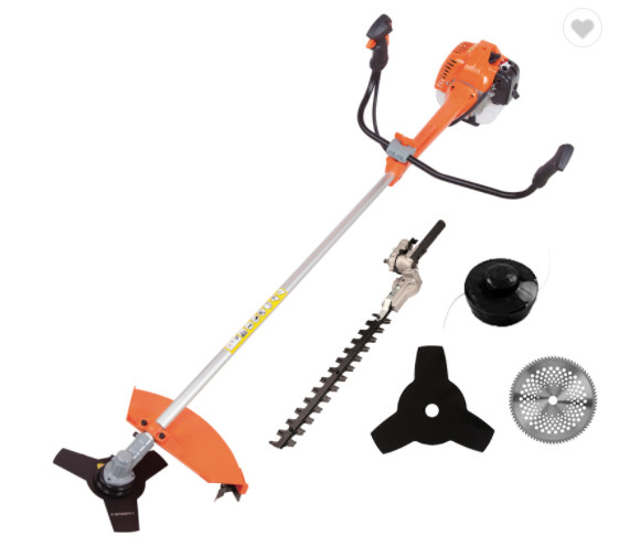 Cheap 1E34F Multi Function Brush Cutter 26CC 5 In 1 Hedge Trimmer Petrol for sale
