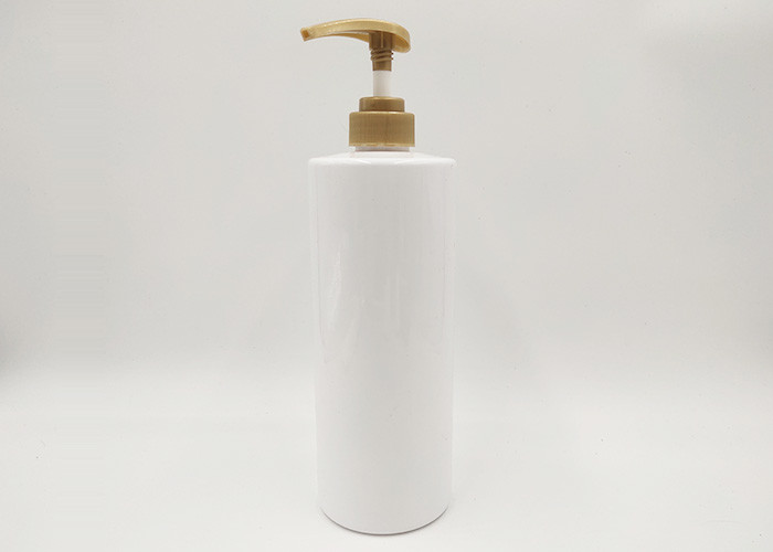 China 500ml Hotel Amenities Plastic Cosmetic Bottles Unique With Shampoo Lotion Pump on sale