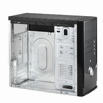 China 380 x 180 x 355mm Mid Tower Computer Case with Micro ATX Motherboard Configuration on sale