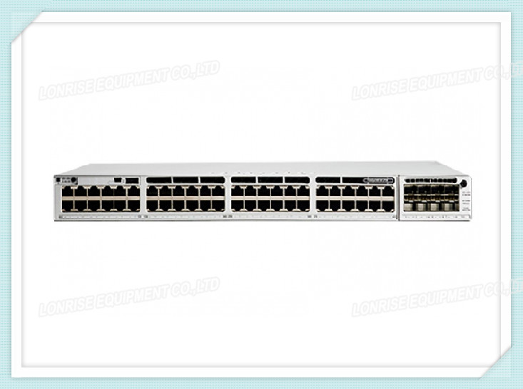 China C9200-48P-E Cisco Ethrtnet Network Switch Catalyst 9200 48 Port PoE+ Switch Network Essentials on sale