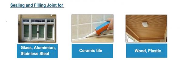Roof / Cutter Neutral Cure Silicone Sealant Waterproof PLYFIT HY-3300