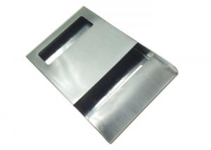 China Polished Metal Stamping Parts , Stainless Steel Business Card Holder Brushed Surface on sale