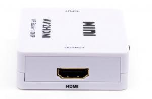 China hdmi input to rca output  HDMI converter box for tv hdmi to cvbs converter mini hd video converter on sale