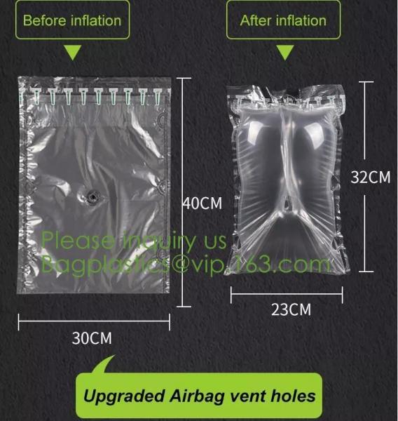 Cheap Air Filled Bag, Cushion Bubble Pillow Packaging, Inflatable All Around Packing for Fragile Products for sale