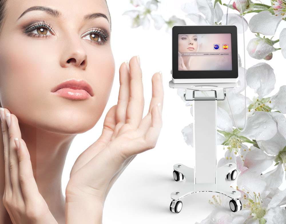 Buy cheap Hot sale 980nm diode laser spider vein removal for clinic use from wholesalers