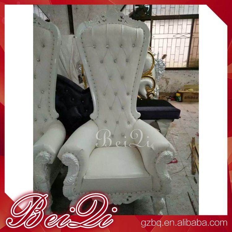 China Cheap King Throne Chair Golden Style Furniture Manicure Pedicure High Back Throne Pedicure Spa Chair for sale