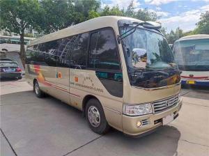 China Gasoline Used Toyota Bus 11 Seats Toyota Coaster Used Bus ISO approved on sale
